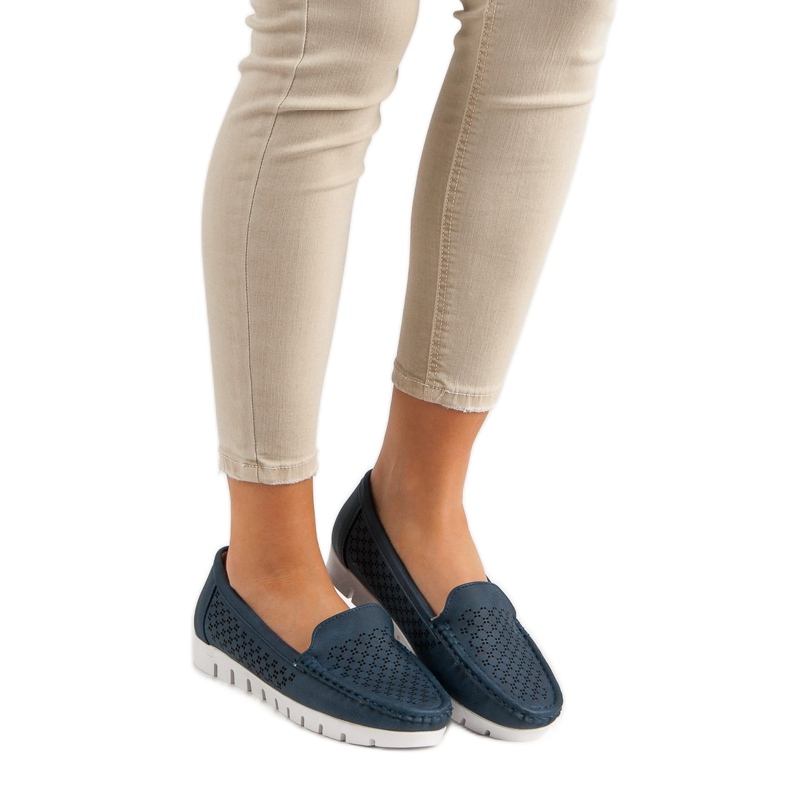 Vinceza Sötétkék cipók 2