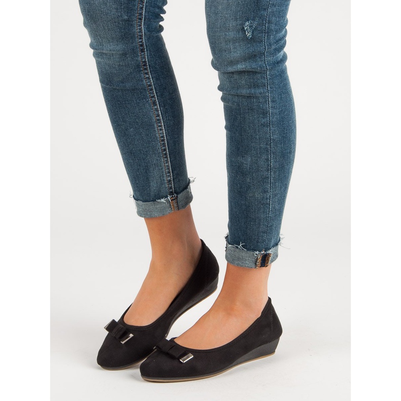 Vinceza Balerina íjjal fekete 1