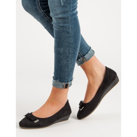 Vinceza Balerina íjjal fekete 2