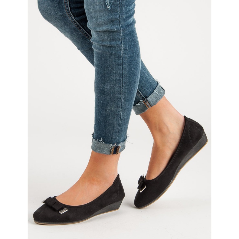 Vinceza Balerina íjjal fekete 2