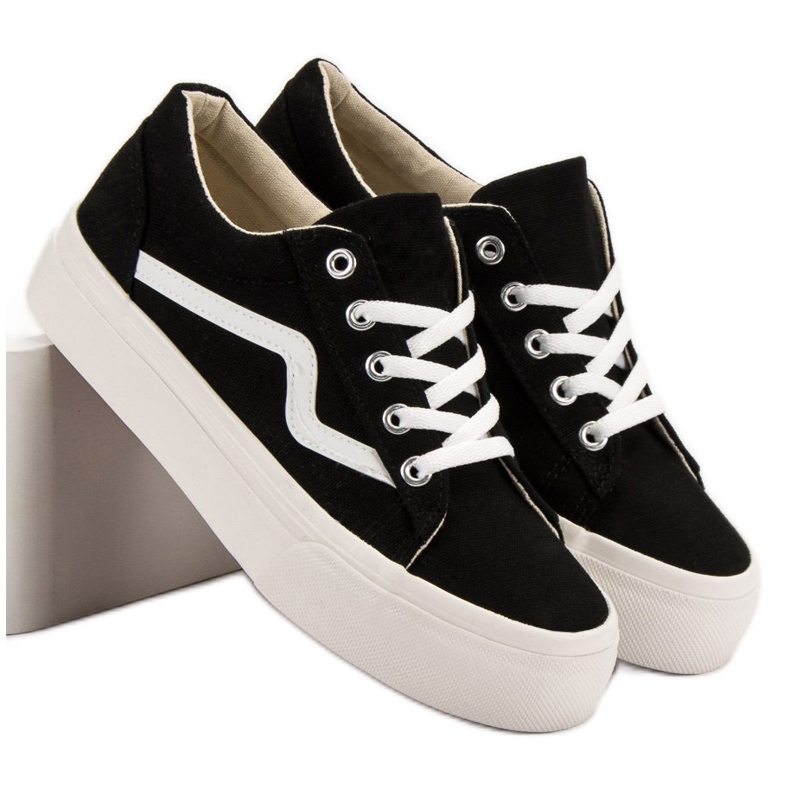 Kylie Divatos fekete cipők 1