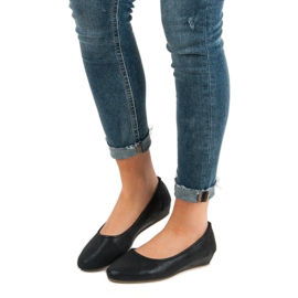 Vinceza Kényelmes balerinák fekete 1