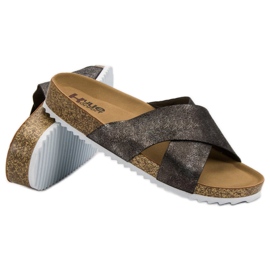 Kylie Kényelmes szürke papucs 1