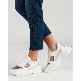 Átlátszó cipők fehér 1