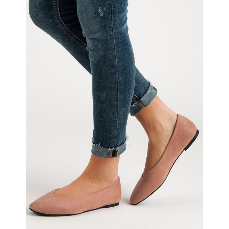 Seastar Por -velúr balerinák rózsaszín 2