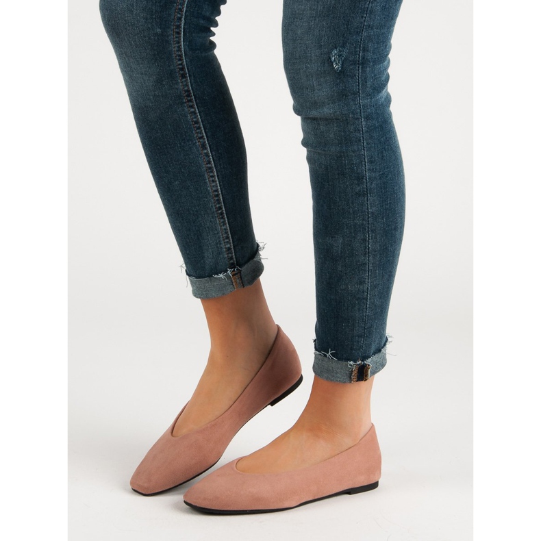 Seastar Por -velúr balerinák rózsaszín 1