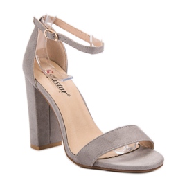 Seastar Szexi szandál egy bárban szürke 1