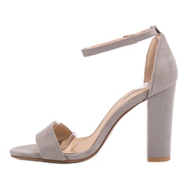 Seastar Szexi szandál egy bárban szürke 2