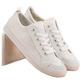 Alacsony fehér cipők 2