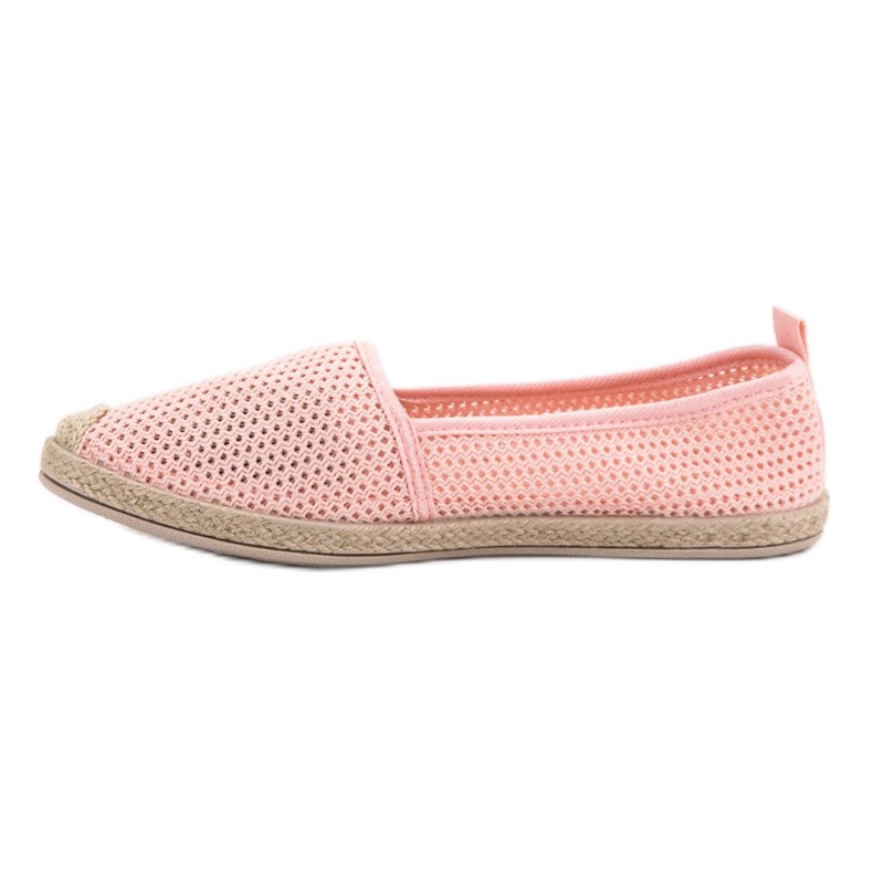 Seastar Rózsaszín textil espadrillák 1