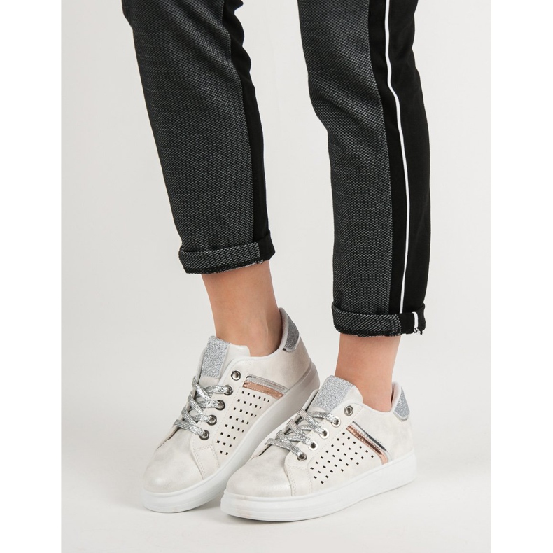 Divatos sportcipő szürke 1