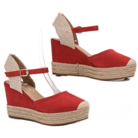 Seastar Espadrilles A Platformon piros 1