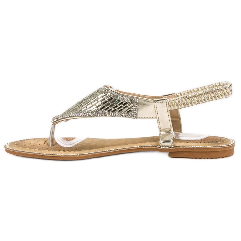 Encor Arany japán szandál aranysárga 1