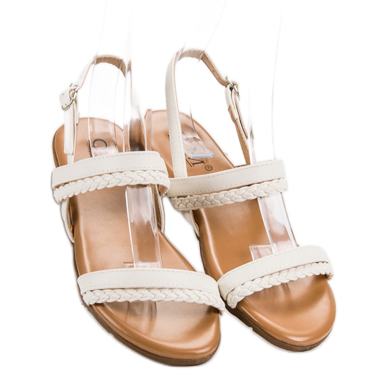 Cm Paris Alkalmi szandál fehér 1