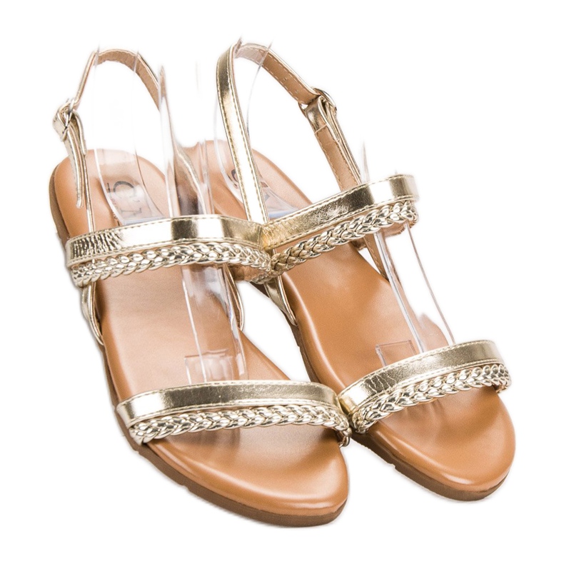 Cm Paris Alkalmi szandál sárga 1