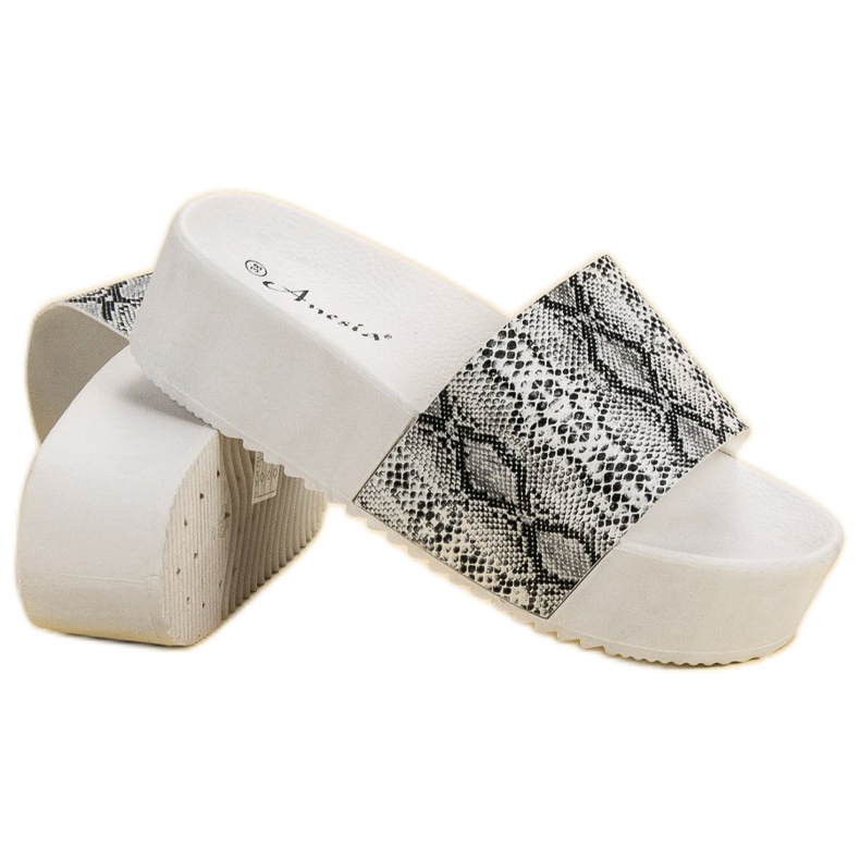 Anesia Paris Papucs a platformon sokszínű 1