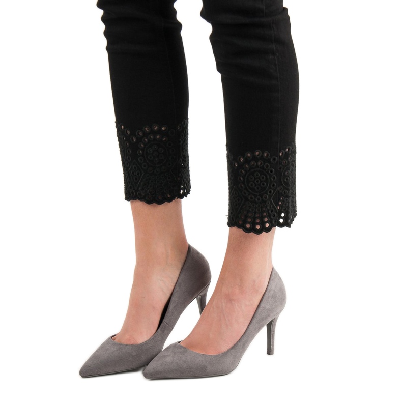 Small Swan Szürke magassarkú 2