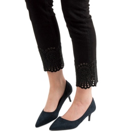 Nio Nio Fekete velúr szivattyúk 1