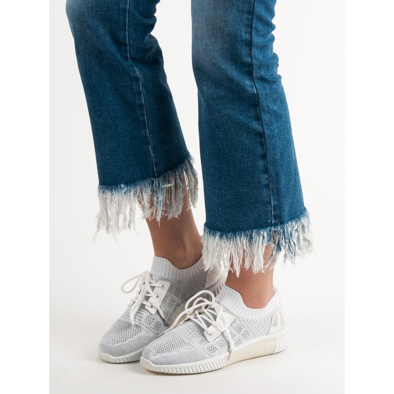 Primavera Fehér csúszós cipő 2