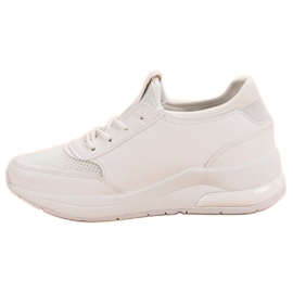 Ideal Shoes Női sportcipő fehér 3