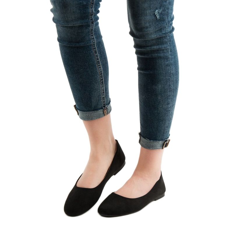 Evento Fekete velúr balerinák 1