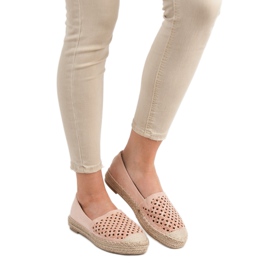 VICES Suede Espadrilles rózsaszín 1