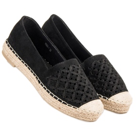 VICES Suede Espadrilles fekete 2 VICES Suede Espadrilles fekete 2