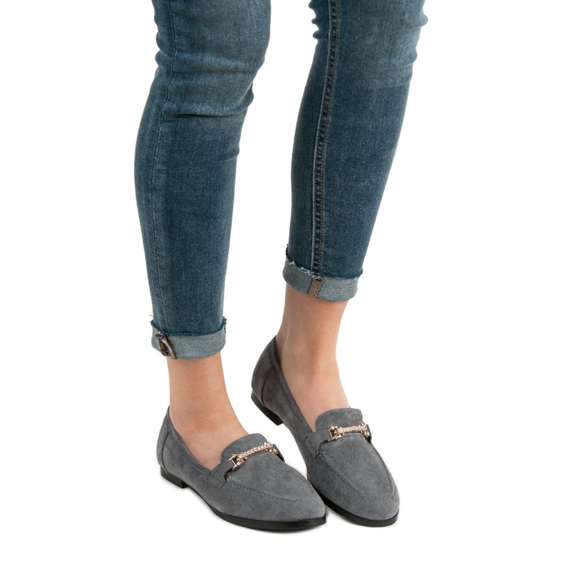 Balada Szürke velúr cipók 1