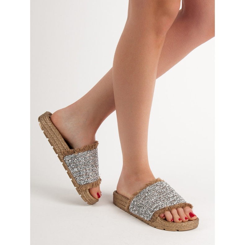 Kényelmes VICES papucs sárga 1