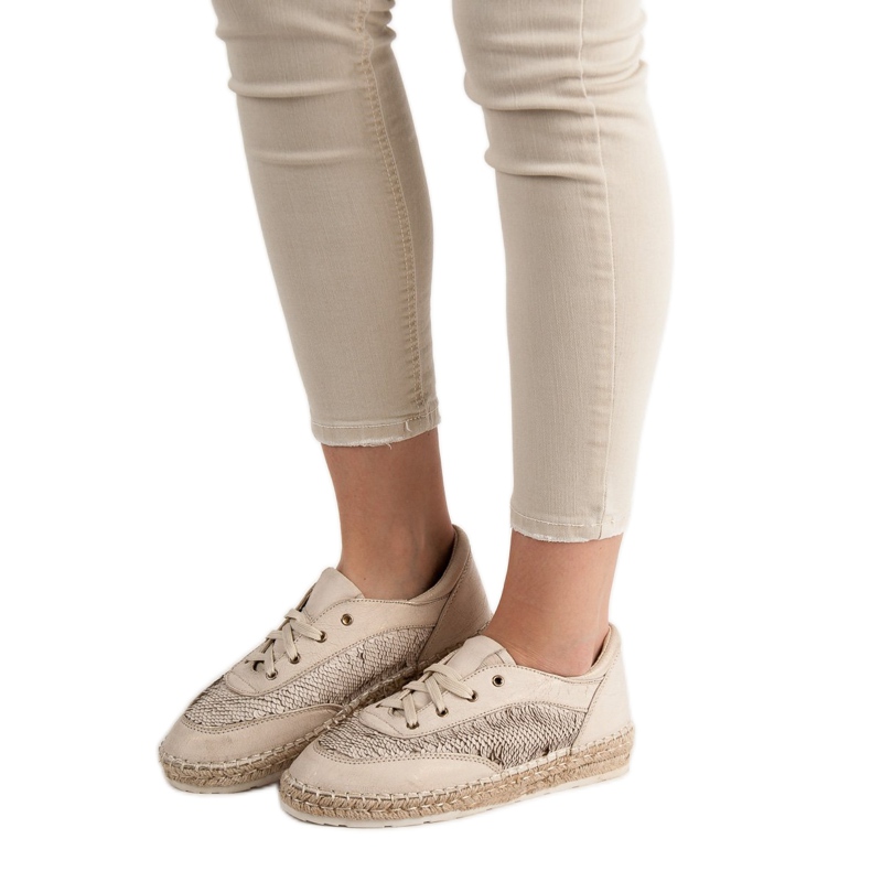 Cipő flitterekkel VICES barna 1 Cipő flitterekkel VICES barna 1