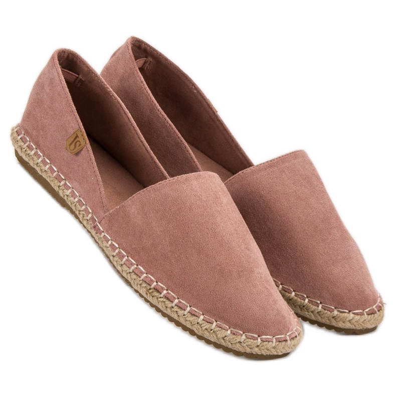 VICES Suede Espadrilles rózsaszín 2
