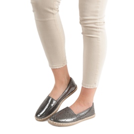 Vgy Max Fényes espadrillák szürke 2