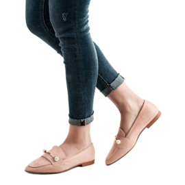 VICES velúr cipók rózsaszín 2