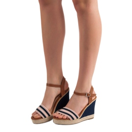 Primavera Alkalmi ék szandál kék sötétkék 1