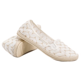 Fehér Slip On VICES cipők 1