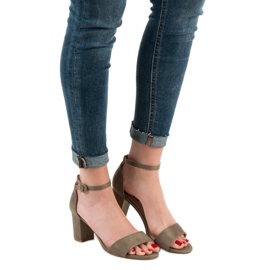 Stílusos VICES szandál zöld 2 Stílusos VICES szandál zöld 2