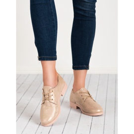 BLESS Elegáns női cipő sárga 2