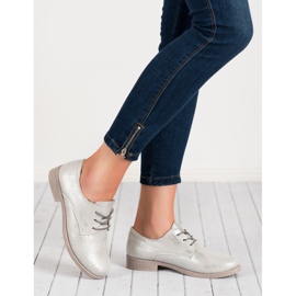 BLESS Elegáns női cipő szürke 2