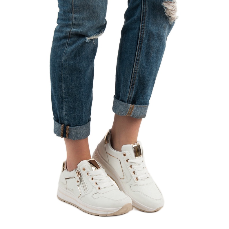 SHELOVET Fehér sportcipő 1