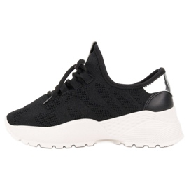 Vices Textil sportcipő fekete 1