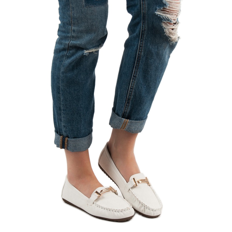 Top Shoes Női fehér cipók 1