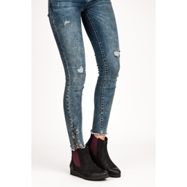 Vinceza Bőr Jodhpur csizma fekete 1