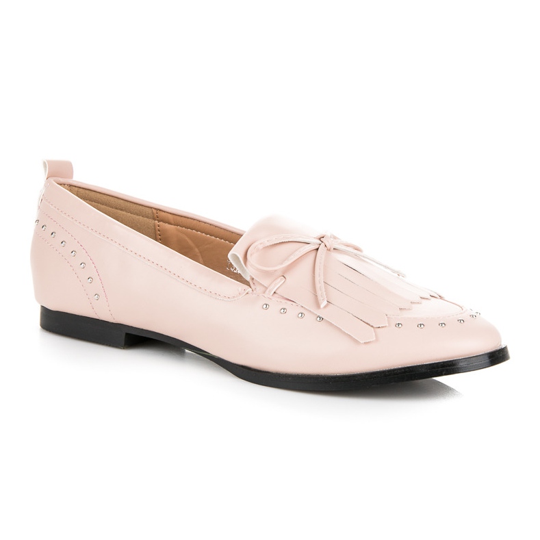 Seastar Stílusos mokaszinok tavaszra rózsaszín 1 Seastar Stílusos mokaszinok tavaszra rózsaszín 1
