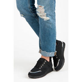 Seastar Női sportcipő fekete szürke 2