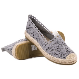 Seastar Csipke Espadrilles szürke 2