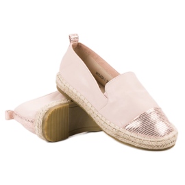 Bestelle Divatos espadrillák rózsaszín 2