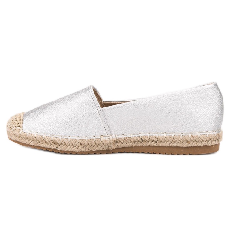 Primavera Ezüst espadrillák szürke 1