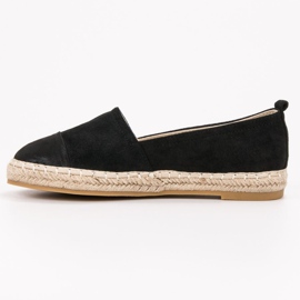 Forever Folie Velúr Espadrilles fekete 1