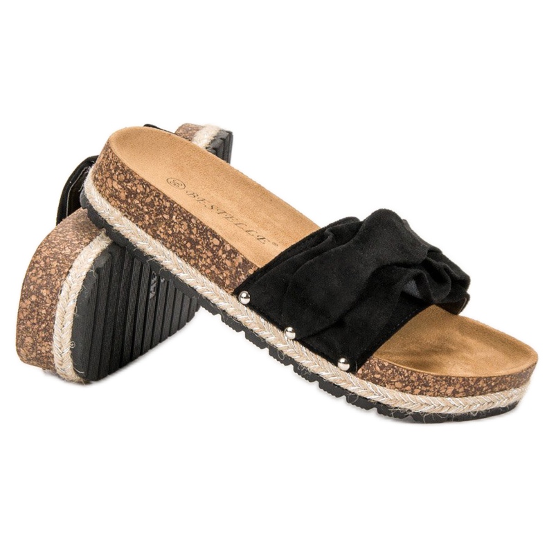 Bestelle Papucs fodros fekete 1