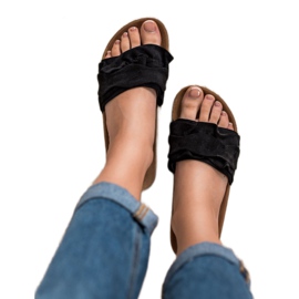 Bestelle Papucs fodros fekete 2